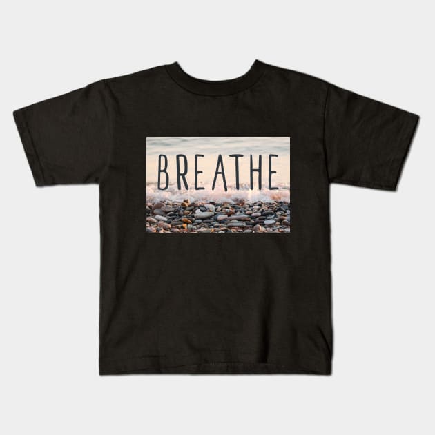 Breathe in, Breathe Out Kids T-Shirt by TheChillFactor